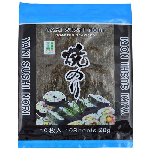 Algas NORI para sushi 28 g