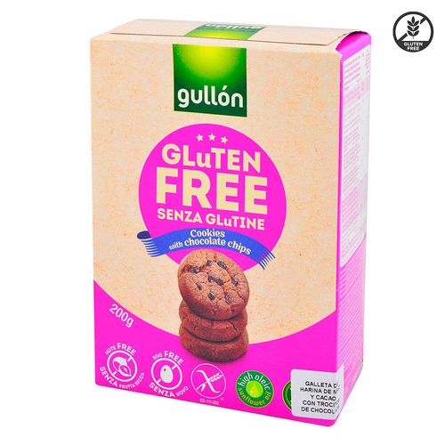 Galletitas Gullón sin gluten con Chips 200 g