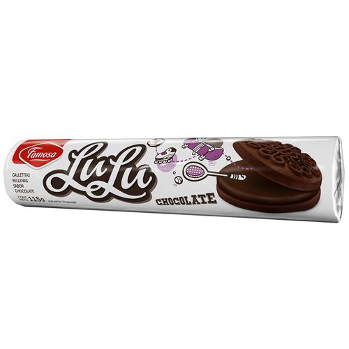 Galletitas LULU rellenas de Chocolate 115 g