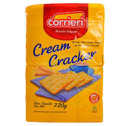 Galleta CORRIERI Cream Cracker 720 g