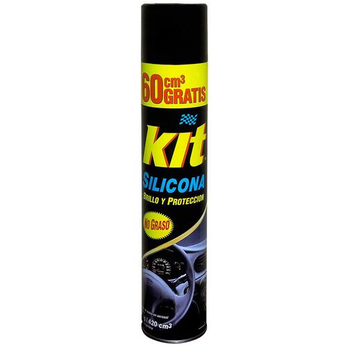 SÍlicona kit en aerosol brillo y protección 420 cc