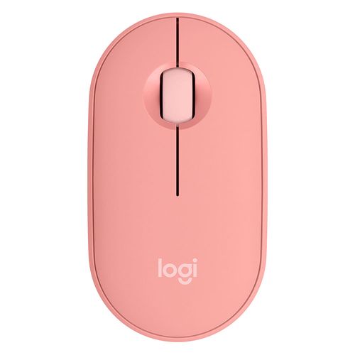 Mouse inalámbrico LOGITECH M350S Bluetooth rosa
