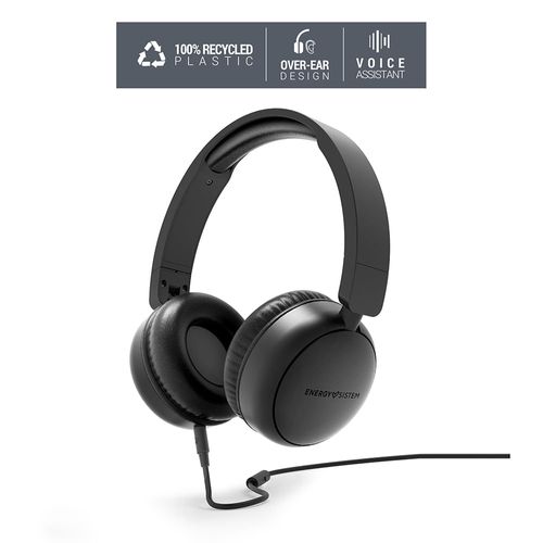 Auricular con cable ENERGY SISTEM headphone eco 3,5 blk
