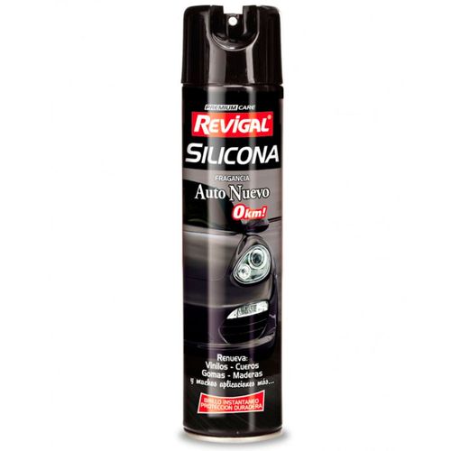 Silicona en aerosol REVIGAL auto nuevo 440 cc