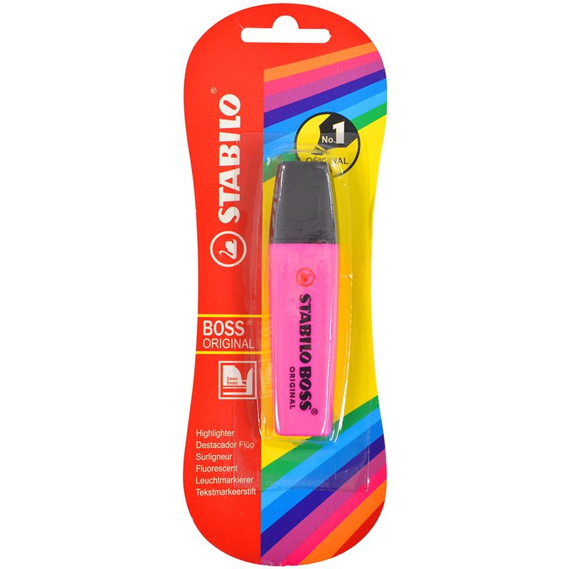 Resaltador-STABILO-Boss-fucsia-0