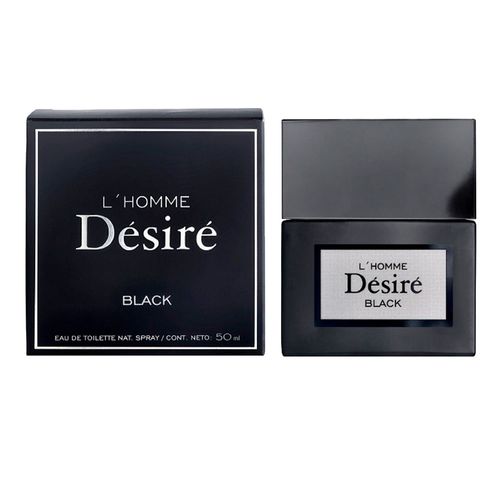 Eau de toilette DESIRE Black hombre 50 ml