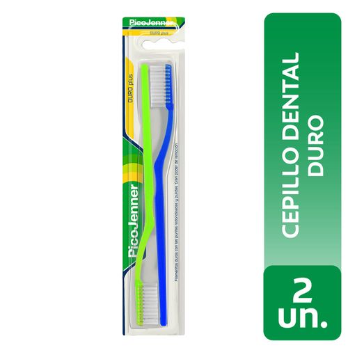 2 Cepillos Dental PICO JENNERDuro 5 un.