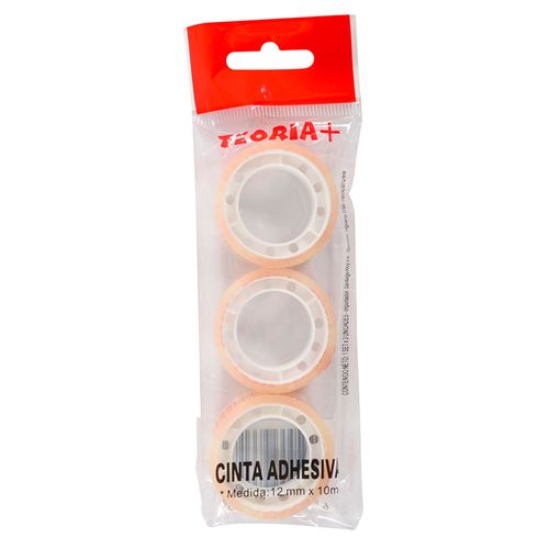 Cinta adhesiva TEORIA + 48x45mm transparente