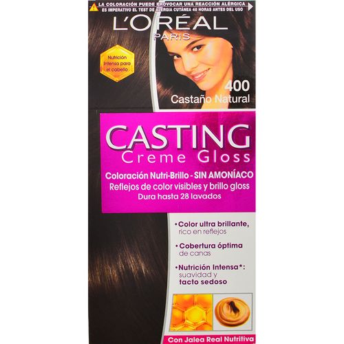 Coloración CASTING CREME GLOSS Castaño 400