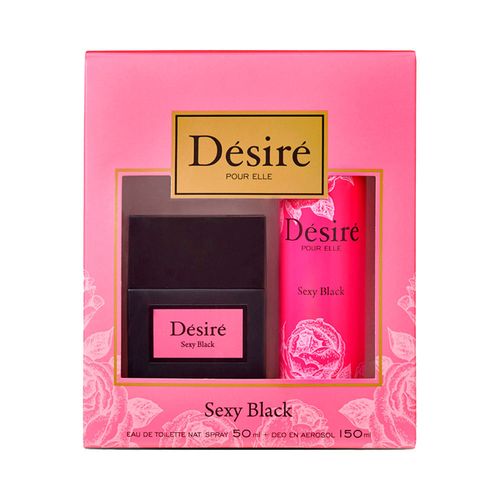 Estuche Desire Sexy EDT + Desodorante Aerosol