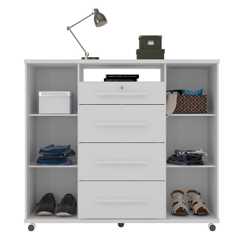 Comoda-Zapatera-Versatil-2-Puertas-4-Cajones-135x119x44-cm-3
