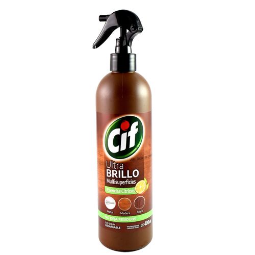 Lustramuebles anti-polvo CIF cítrica gatillo