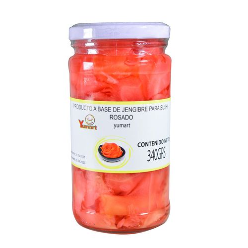 Jengibre rosado para sushi 340 g