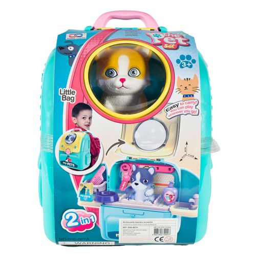 Mochila porta mascota y accesorios