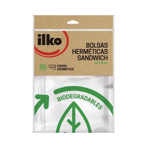 Bolsas herméticas snacks ILKO x 50 un.