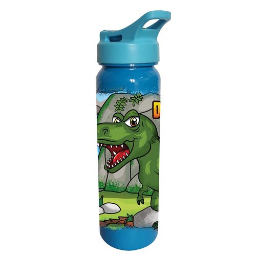 Botella Tapa Antipolvo 700 ml Dinosaurios
