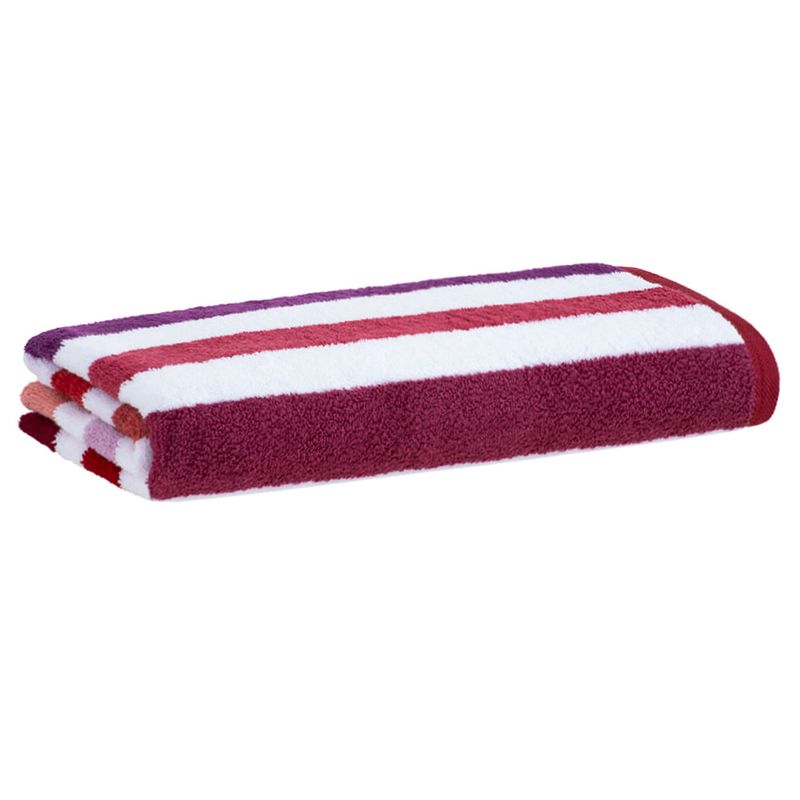 Toalla-Playera-BUDDEMEYER-Linea-San-Martin-500-g-rojo-con-franjas-80x160-cm-0