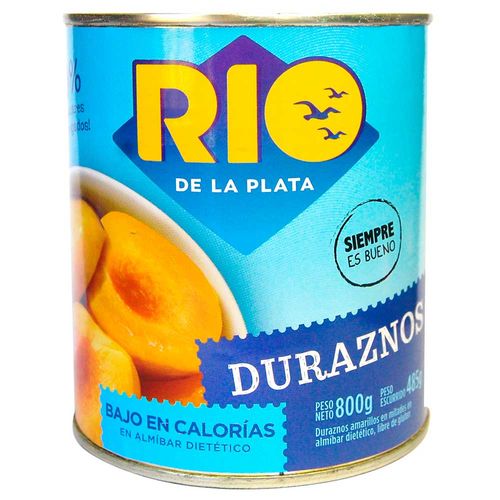 Durazno almíbar bajas calorías RIO DE LA PLATA 800 g