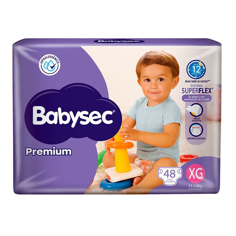 Pañal-BABYSEC-premium-XG-48-un-0