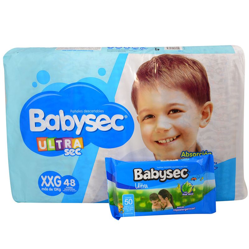 Pañal-BABYSEC-ultra-jumbo-pack-XXG-48-un---toallas-humedas-de-regalo-0