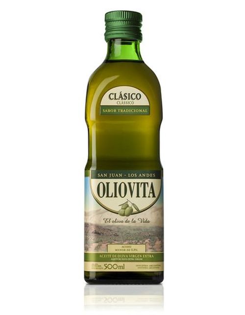 Aceite de oliva OLIOVITA extra virgen clásico 500 cc