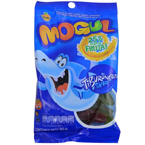 Gomitas Mogul ARCOR tiburoncitos 80