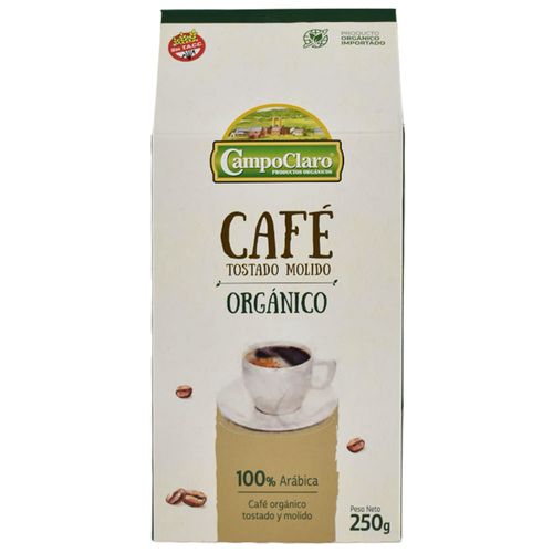 Cafe molido organico CAMPOCLARO 250 g