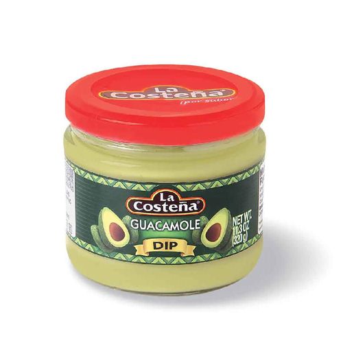 Salsa dip de guacamole LA COSTEÑA 320 g