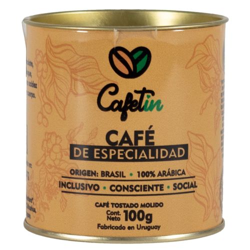 Café molido orgánico CAFETIN 100 g