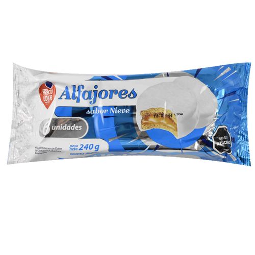 Pack x 6 alfajor nieve PRECIO LÍDER