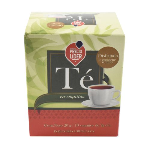 Té PRECIO LÍDER 10 sobres