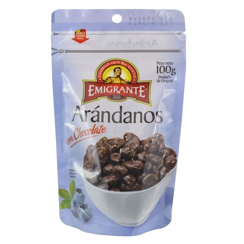 Arándanos con chocolate EMIGRANTE 100 g