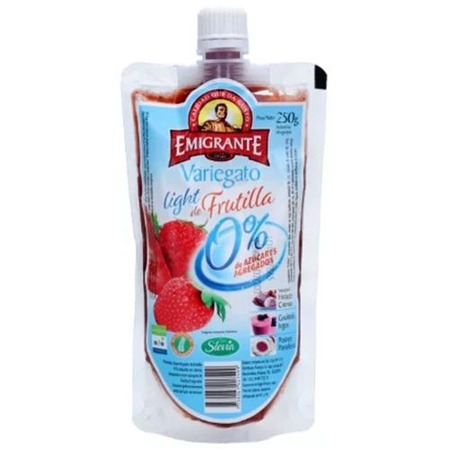 Pulpa de fruta EMIGRANTE frutilla 0% 250 g
