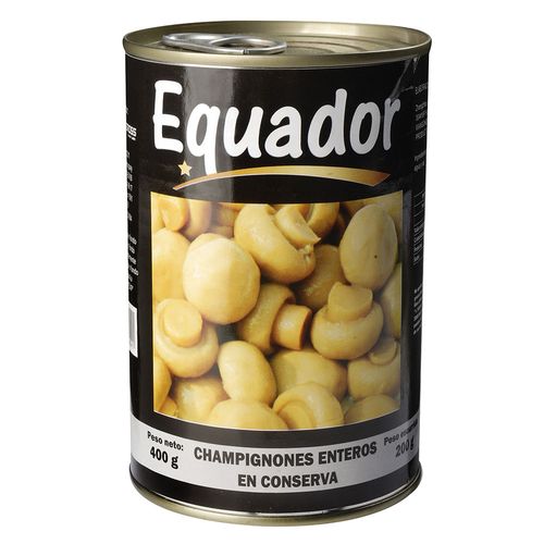 Champiñón entero EQUADOR 400 g