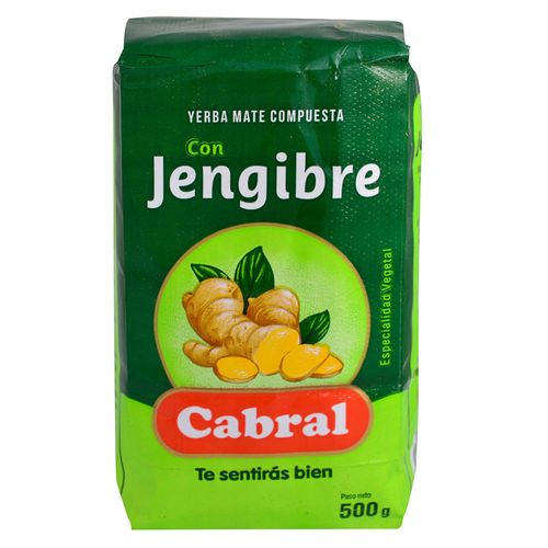 Yerba compuesta CABRAL con jengibre 500 g