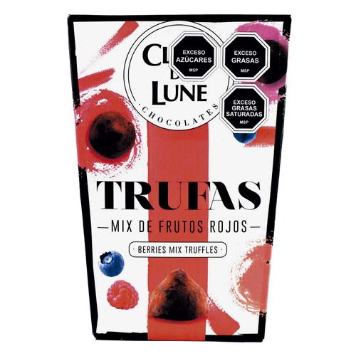 Trufas CLAIR DE LUNE frutos rojos 160 g