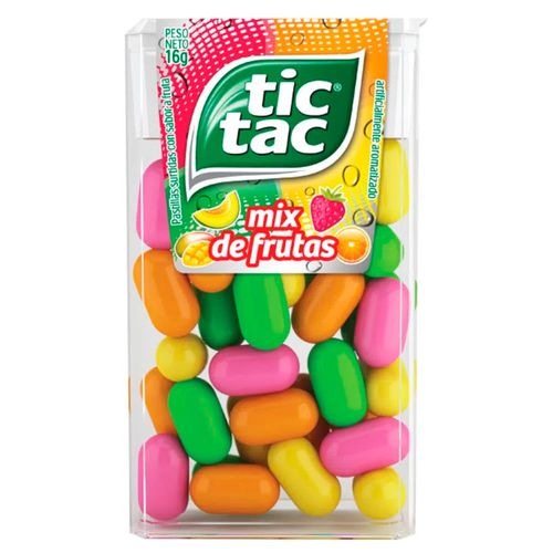 Pastillas TIC TAC mix de frutas 16 g