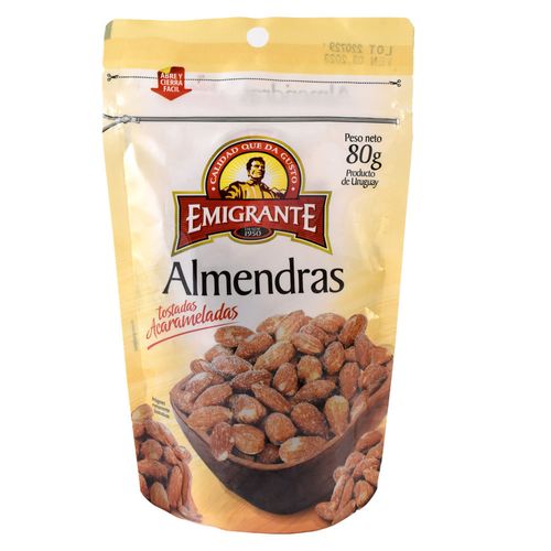 Almendras acarameladas EMIGRANTE 80 g
