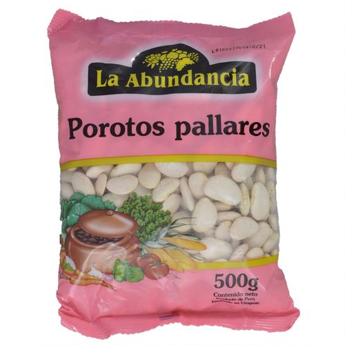 Porotos pallares LA ABUNDANCIA 500 g