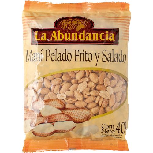 Maní frito y salado LA ABUNDANCIA 400 g