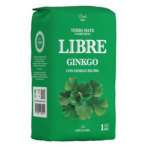 Yerba LIVRE con ginkgo biloba 1 kg