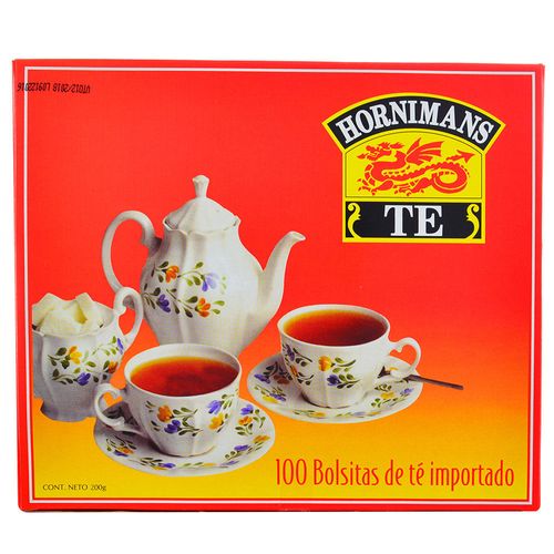 Té HORNIMANS 100 un.200 g