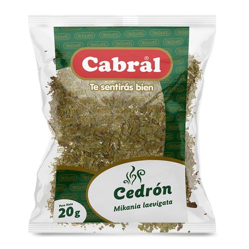 Té CABRAL cedrón