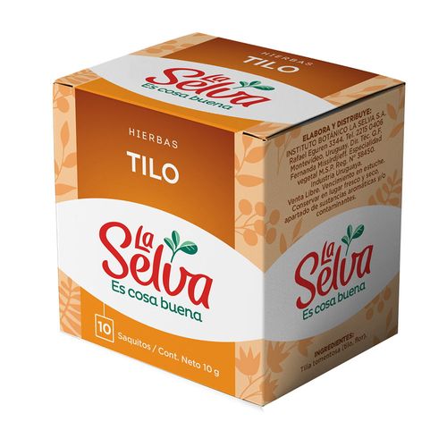 Té LA SELVA tilo 10 un.