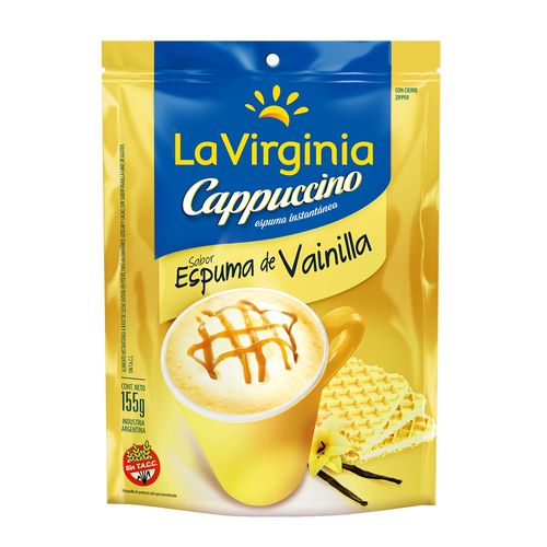 Capuccino LA VIRGINIA vainilla 155 g
