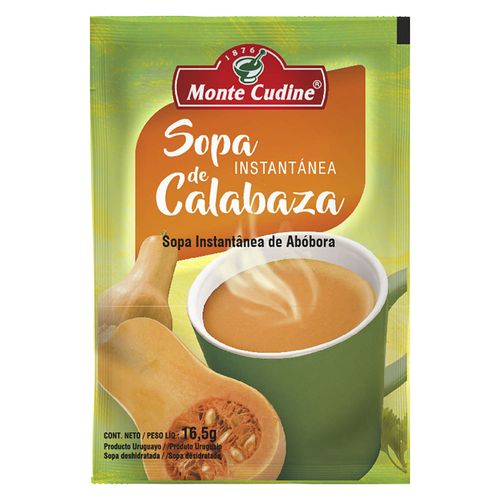 Sopa calabaza MONTE CUDINE instantánea 14,5 g