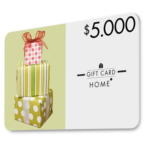 GIFT CARD valor $ 5.000 - Tarjeta Física