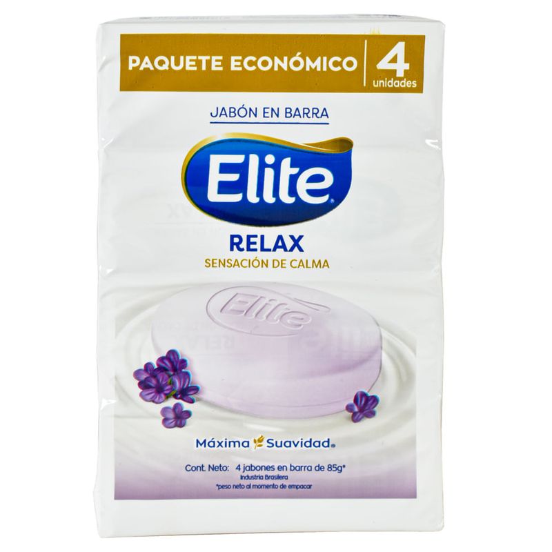 Pack-x4-Jabon-de-Tocador-ELITE-Relax-85-g-0