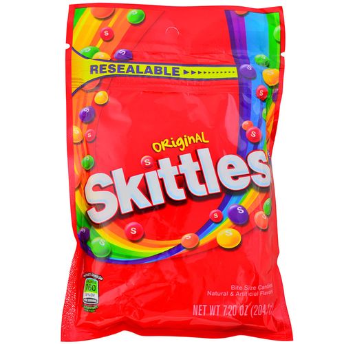 Caramelos Fruta Skittles Original 204 g