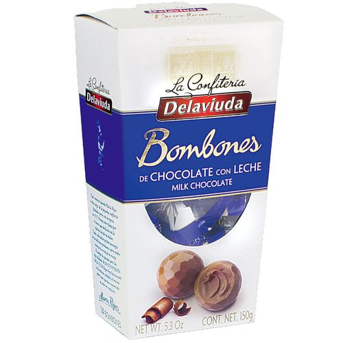 Bombones Delaviuda chocolate con leche 150 g